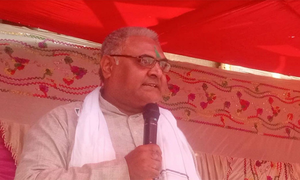 लोसपाका सांसद उमाशंकर अरगरिया एमालेमा प्रवेश गर्ने