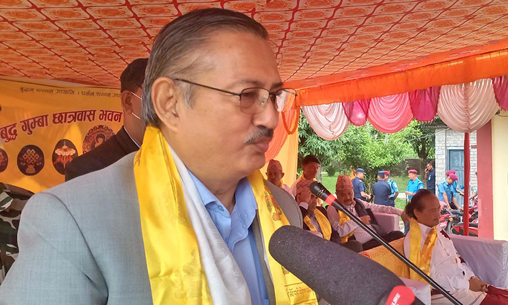 मुलुकको विकासका लागि गठनबन्ध निर्माण भएको गृहमन्त्री खाँणको भनाई