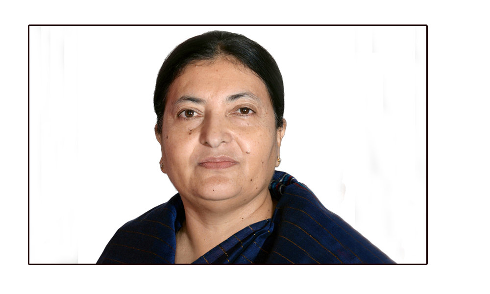 राष्ट्रपतिले सर्वसाधारणलाई दशैंको टीका लगाइदिने