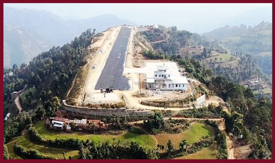 १५ वर्ष र ३५ करोडको लगानीमा बनेको विमानस्थलमा उड्दैन जहाज