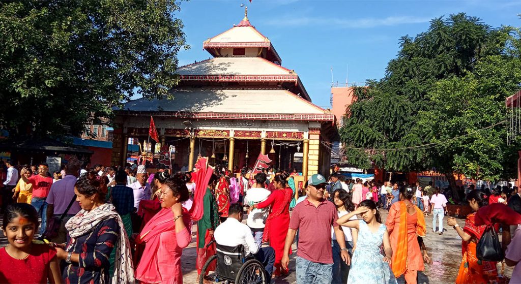 बागेश्वरी मन्दिरमा जिब्रो छेडियो