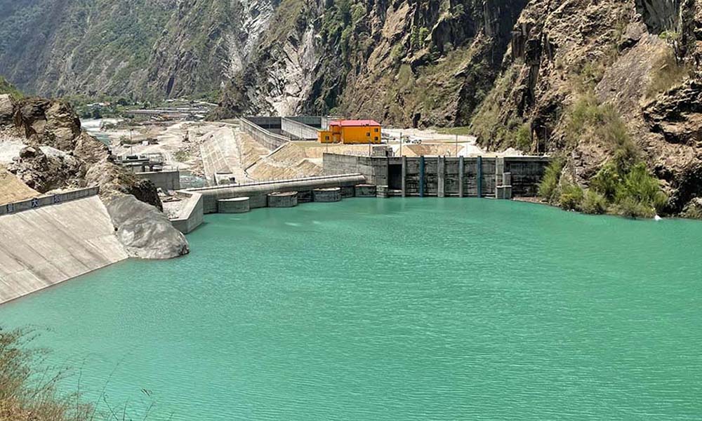 माथिल्लो तामाकोशी आयोजना एक हप्ता बन्द गरिने