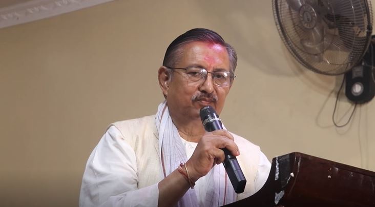 ओली नेतृत्वको गठबन्धन अपवित्र भएको गृहमन्त्री खाँणको टिप्पणी