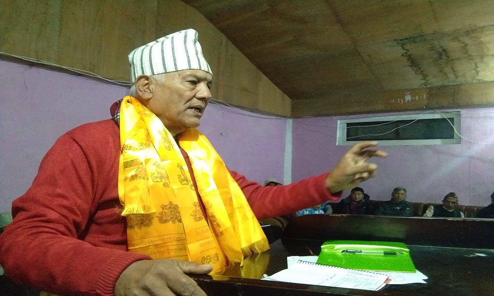 सोलुको विकास र समृद्धिका लागि काम गर्न सक्ने उम्मेदवारलाई मत दिन केसीको आग्रह