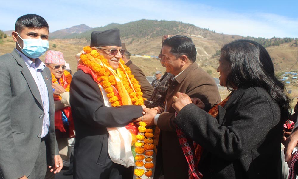अबकाे विकास कर्णाली र सुदूरपश्चिममा हुन्छ : प्रचण्ड