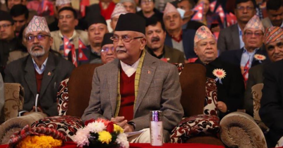 लोकतन्त्र आएपछि भाग खोज्न राजनीतिमा आएको पार्टी होइन एमाले : केपी ओली