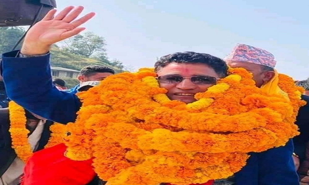 प्रदेश १ को सभामुखमा माओवादी केन्द्रका सांसद बाबुराम गौतम निर्वाचित
