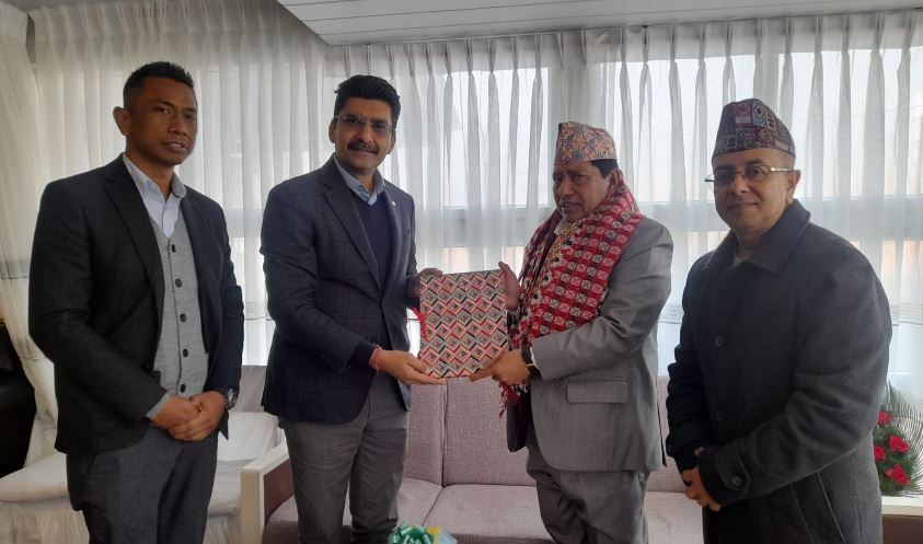 विकास खर्च बढाउन उपप्रधानमन्त्री श्रेष्ठलाई नेपाल उद्योग परिसंघको आग्रह