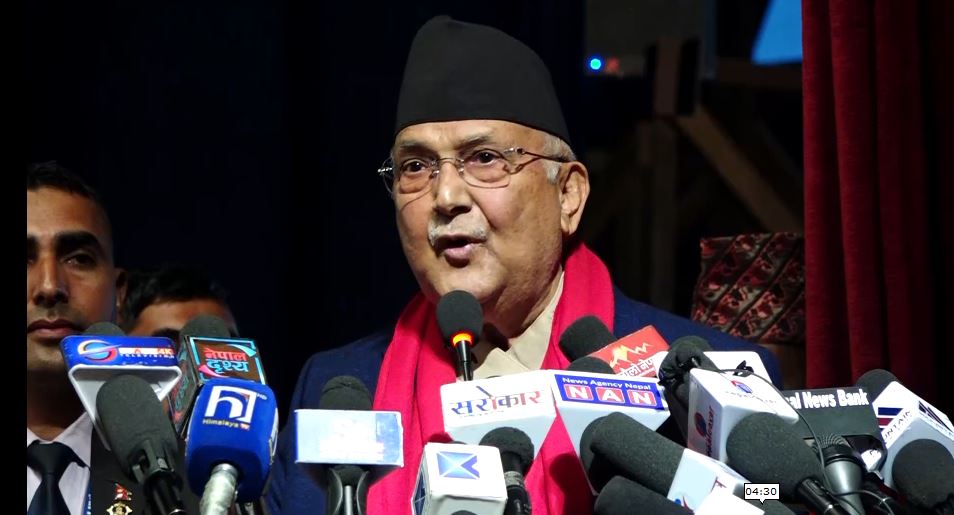 कांग्रेस नेतृत्वको गठबन्धन तोड्नु एमालेकाे सफलता हो : केपी ओली