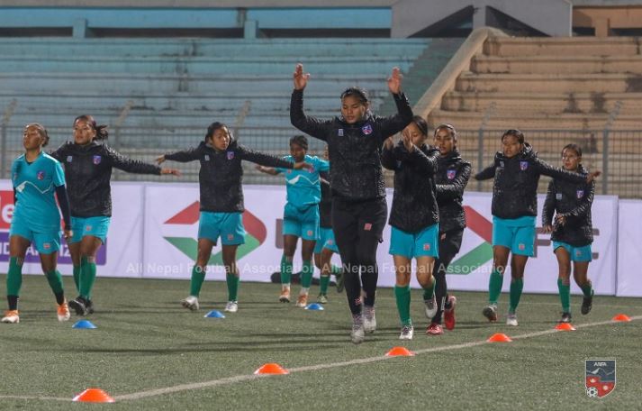 साफ २० वर्षमुनिको महिला च्याम्पियनशिपमा नेपालले आज बङ्गलादेशसँग खेल्दै