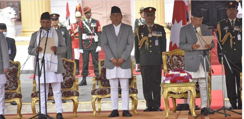 उपराष्ट्रपति यादवले लिए पद तथा गोपनीयताको शपथ