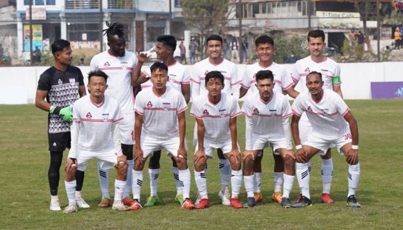 शहीद स्मारक ए डिभिजन लिगको डेब्यू खेलमै चर्च ब्वाइज युनाइटेडको विजयी सुरुवात
