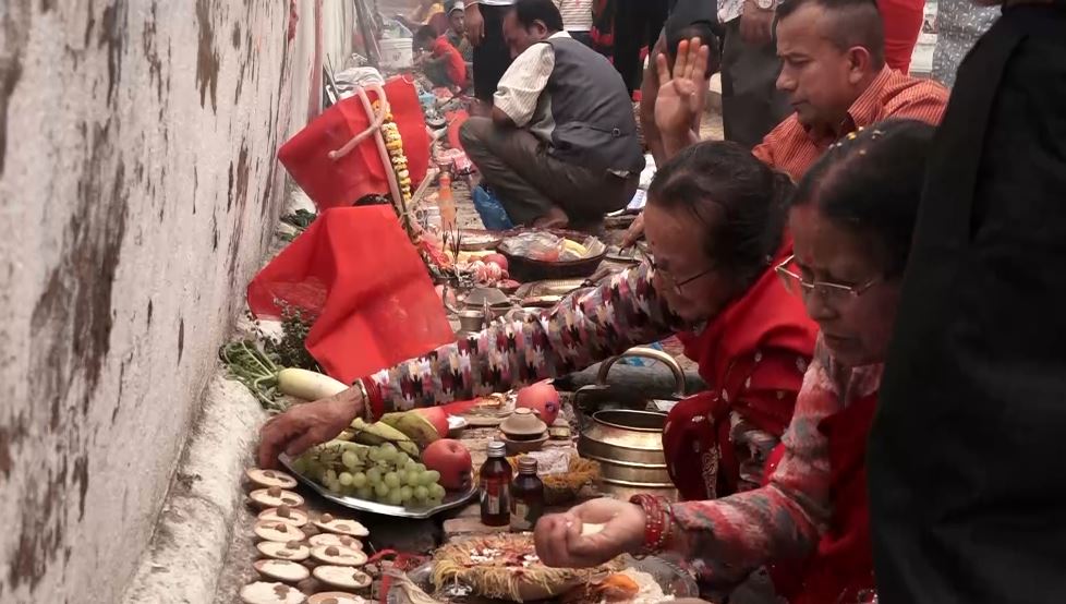 भक्तपुरमा बिहीबार दिगु  पूजा सम्पन्न