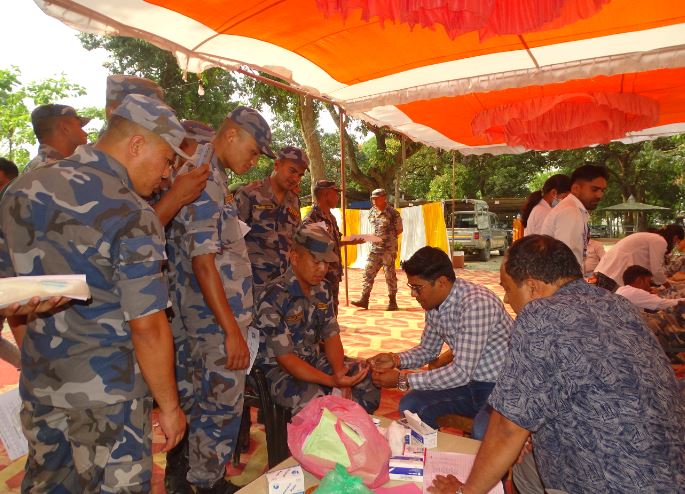 स्थापना दिवसमा सशस्त्रको विविध कार्यक्रम