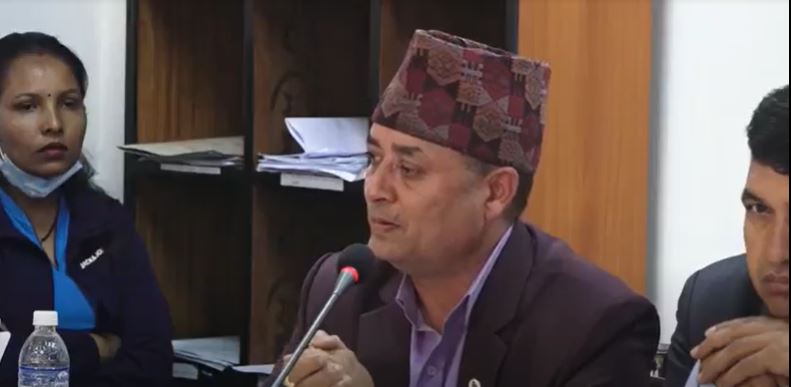 जलहरी प्रकरण : सदस्यसचिव थापाले भने- प्रमाणित गरेर मलाई फाँसी दिनुस्, अन्यथा बदनाम नगरिदिनुस्